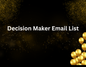 decision maker email list