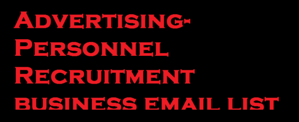 Advertising-Personnel Recruitment Email Activer Data