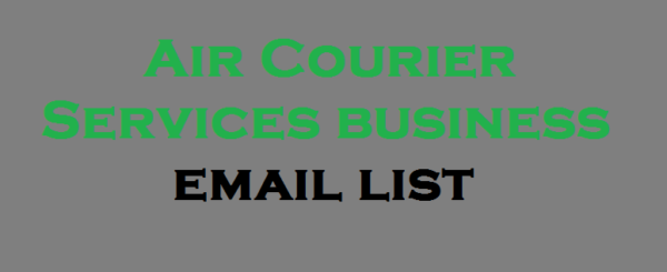 Air Courier Services Email Activer Data