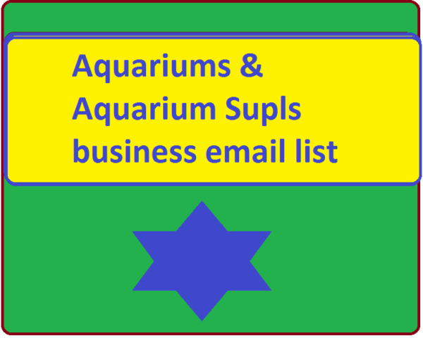 Aquariums & Aquarium Supls Email Activer Data