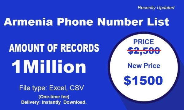 Armenia Consumer Phone Number Data