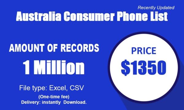 Australia Consumer Phone Number Data