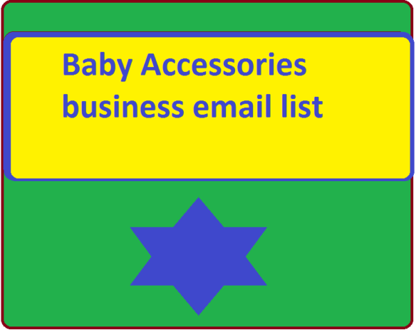 Baby Accessories Email Activer Data