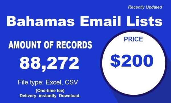 Bahamas Email Activer Datas