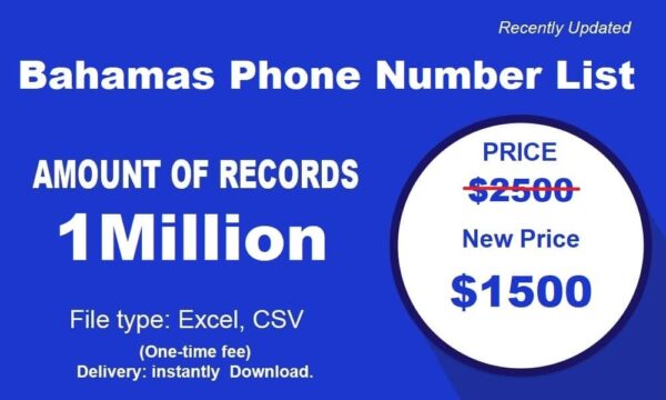 Bahamas Phone Number Data