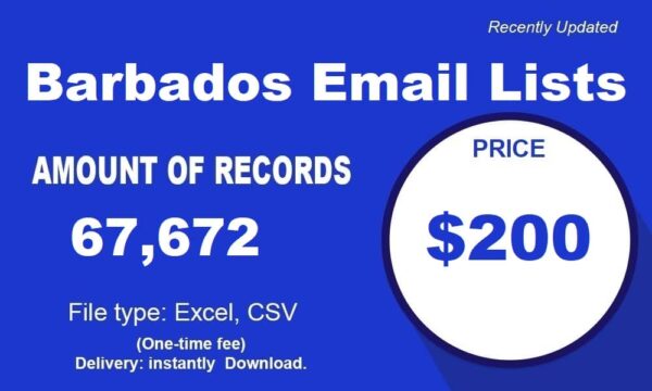 Barbados Email Activer Datas