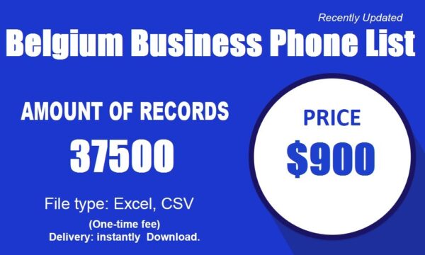 Belgium Business Phone Number Data