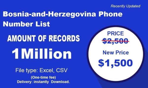 Bosnia-and-Herzegovina Phone Number Data