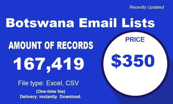 Botswana Email Activer Datas