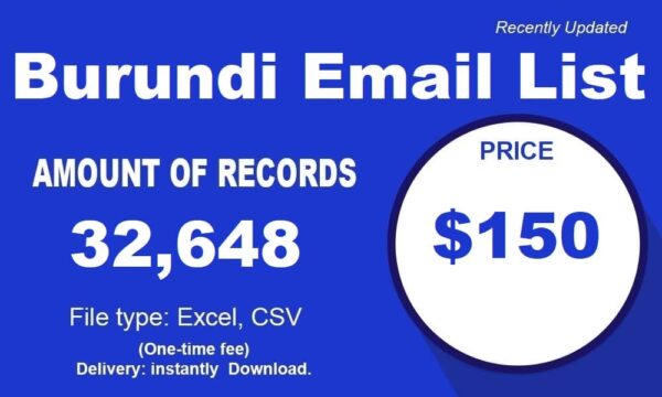 Burundi Email Activer Data