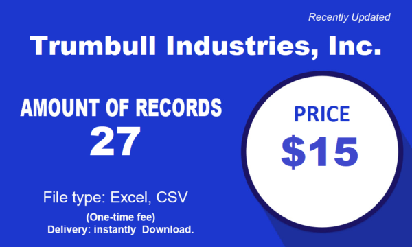 Business Contacts at Trumbull Industries, Inc.