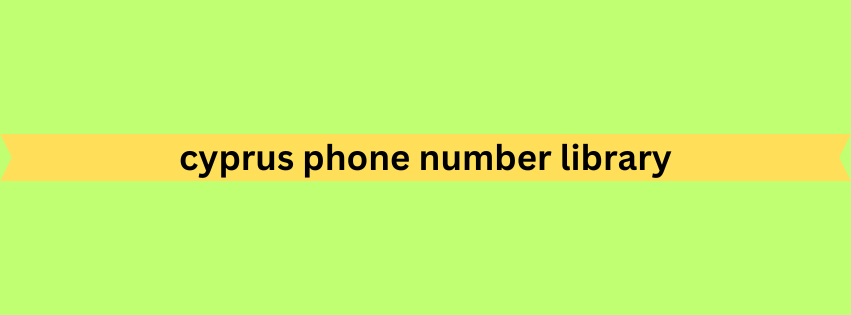 cyprus phone number library