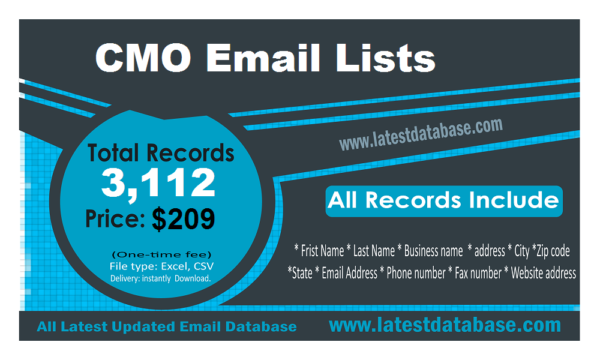 CMO Email Activer Datas