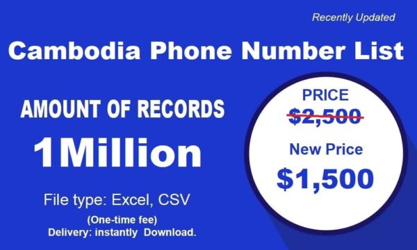 Cambodia Phone Number Data