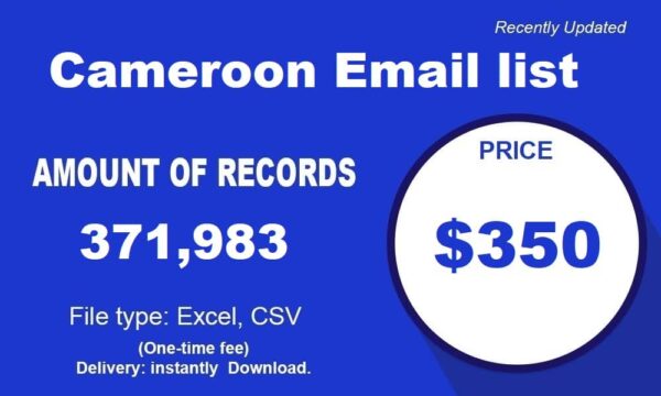 Cameroon Email Activer Data