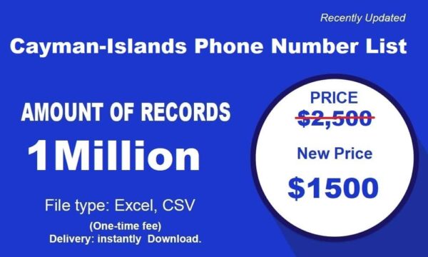 Cayman-Islands Phone Number Data