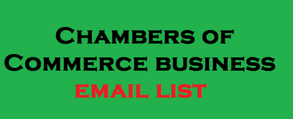 Chambers of Commerce Email Activer Data