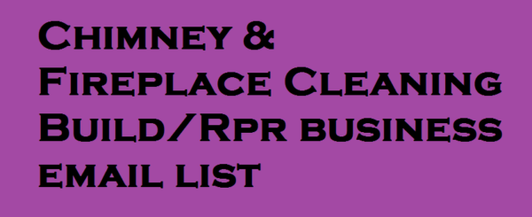 Chimney & Fireplace Cleaning Build/Rpr Email Activer Data