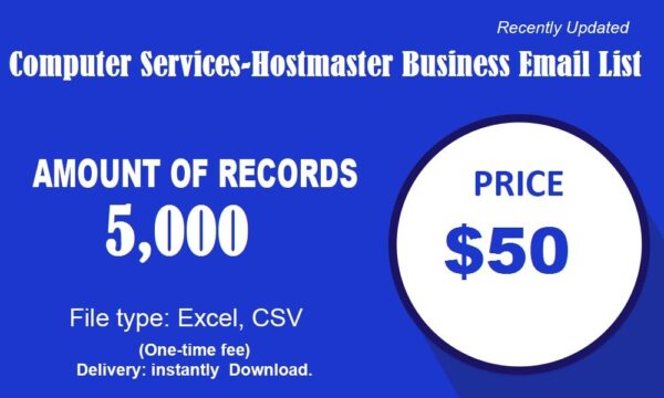 Computer services-hostmaster Email Activer Data