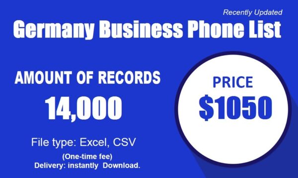 Germany Business Phone Number Data