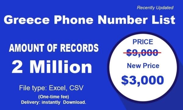 Greece Phone Number Data