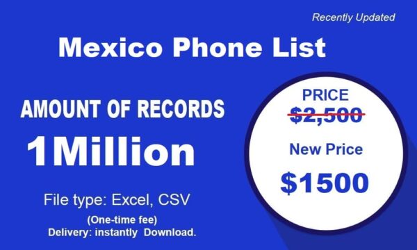 Mexico Phone Number Data