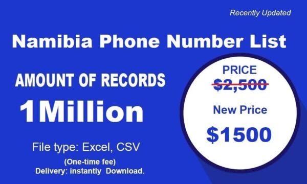 Namibia Phone Number Data