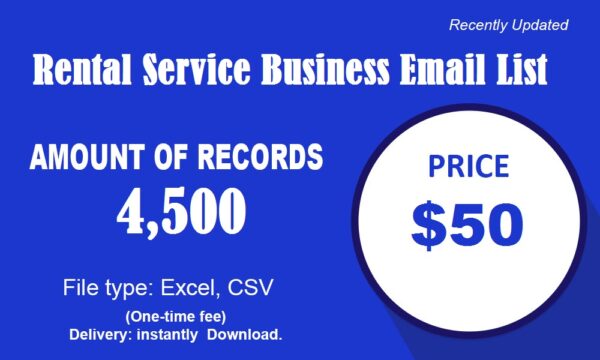 Rental Service Email Activer Data