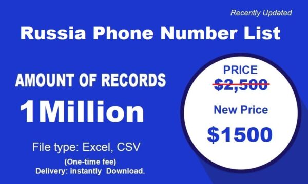 Russia B2C Phone Number Data