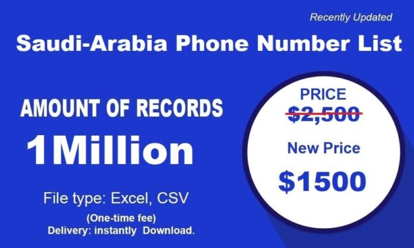 Saudi-Arabia B2C Phone Number Data