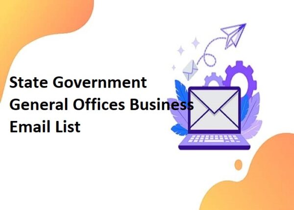 State Government-General Offices Email Activer Data