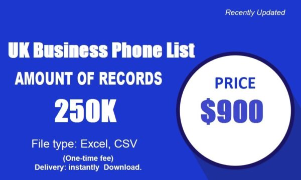 UK Business Phone Number Data