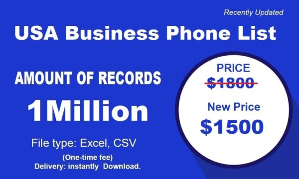 USA Business Phone Number Data