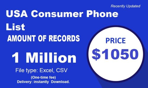 USA Consumer Phone Number Data