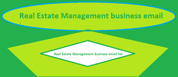 Real Estate Management Email Activer Data