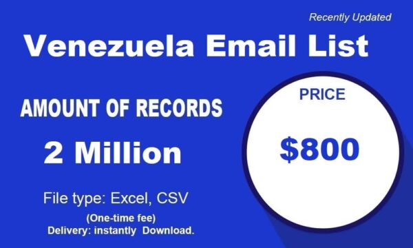 Venezuela Email Activer Datas